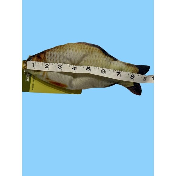 Fish-Shaped Cat Toy 9in Bell  Birthday Christmas Kitty Kitten Cat New Gift - Picture 6 of 6